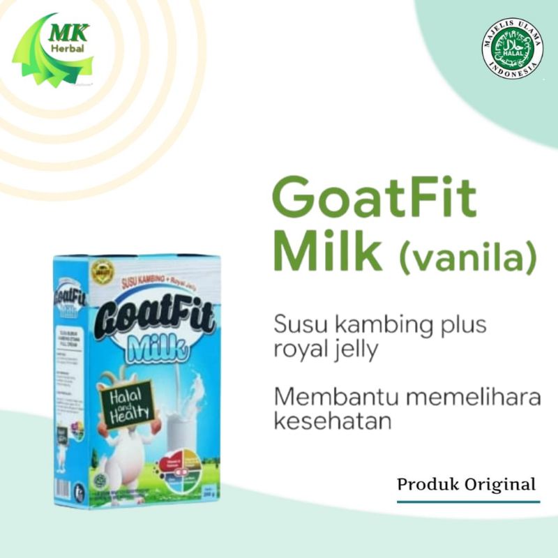 

Goatfit Milk Susu Kambing Etawa Original