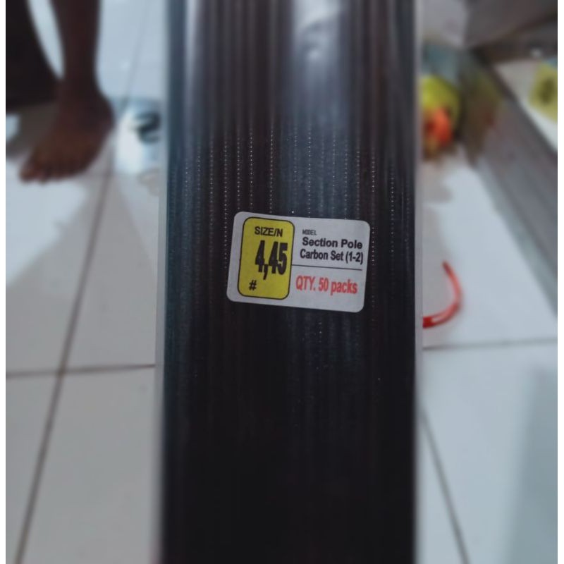 SAMBUNGAN TEGEK NO 1 DAN 2 CARBON