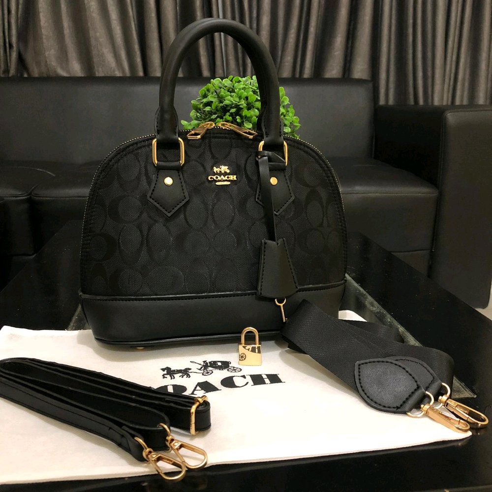 Unik tas wanita alma coach kece Berkualitas