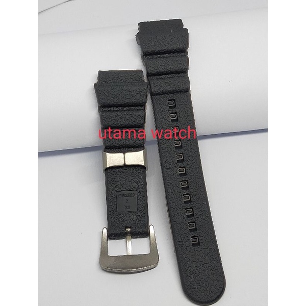 tali jam tangan silicon rubber seiko prospex diver strap tali jam tangan seiko diver