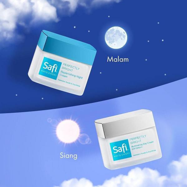 SAFI WHITE EXPERT REPLENISHING NIGHT CREAM &amp; ILUMINATING DAY CREAM