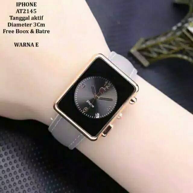 Jam tangan wanita iphone/apple kulit