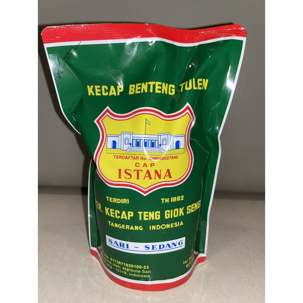 

Kecap Manis Benteng Tulen Cap Istana Refill 600 mL