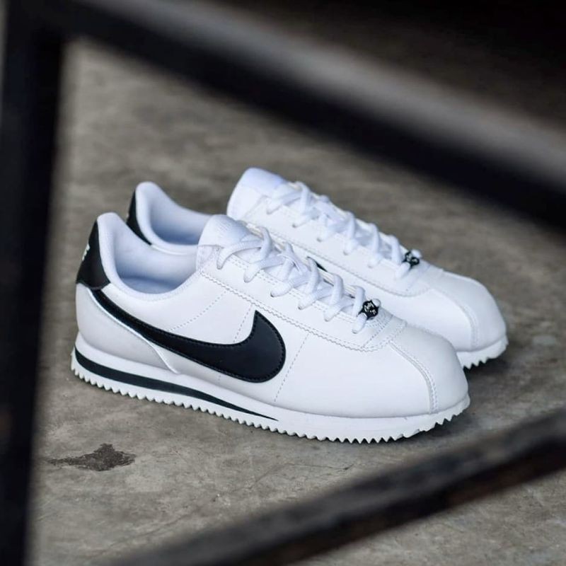all white classic nikes