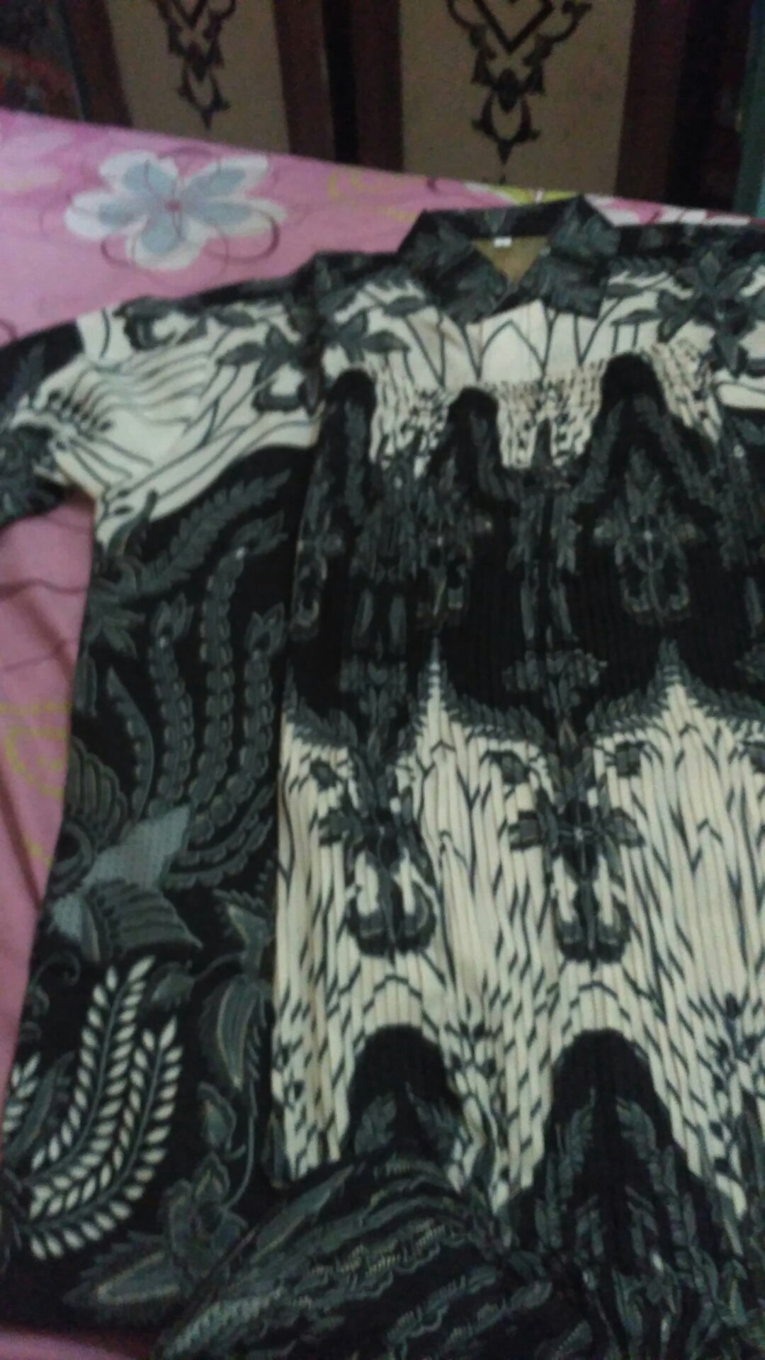 Batik Couple / Baju Batik Couple / Batik Set / Batik Lengan Panjang / Rok Set