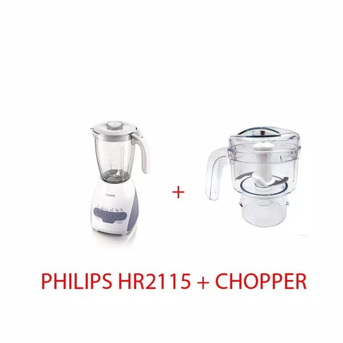 PAKET Blender Philips HR2115 + Chopper HR 2939 ORIGINAL TERMURAH
