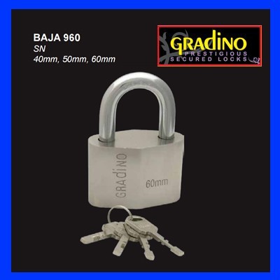 GRADINO - GEMBOK PAGAR/GEMBOK RUMAH GRADINO BAJA 960 SN