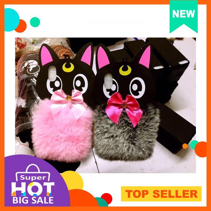 Soft Case - Sofr Case Boneka Bulu Kucing Oppo A31 Neo 5/A33 Neo 7/A71/A59 F1S/A83 - Casing & Covers