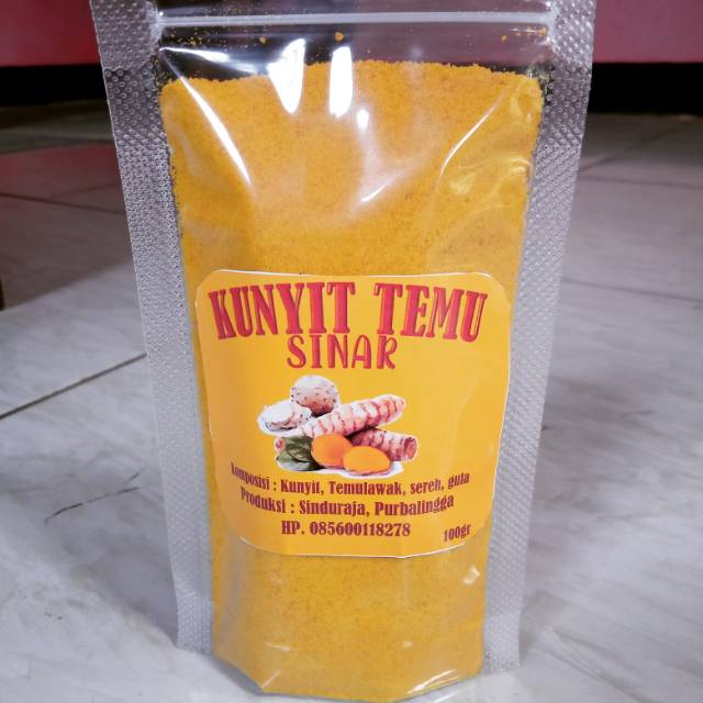 

Bubuk Kunyit Temulawak kemasan 100gr