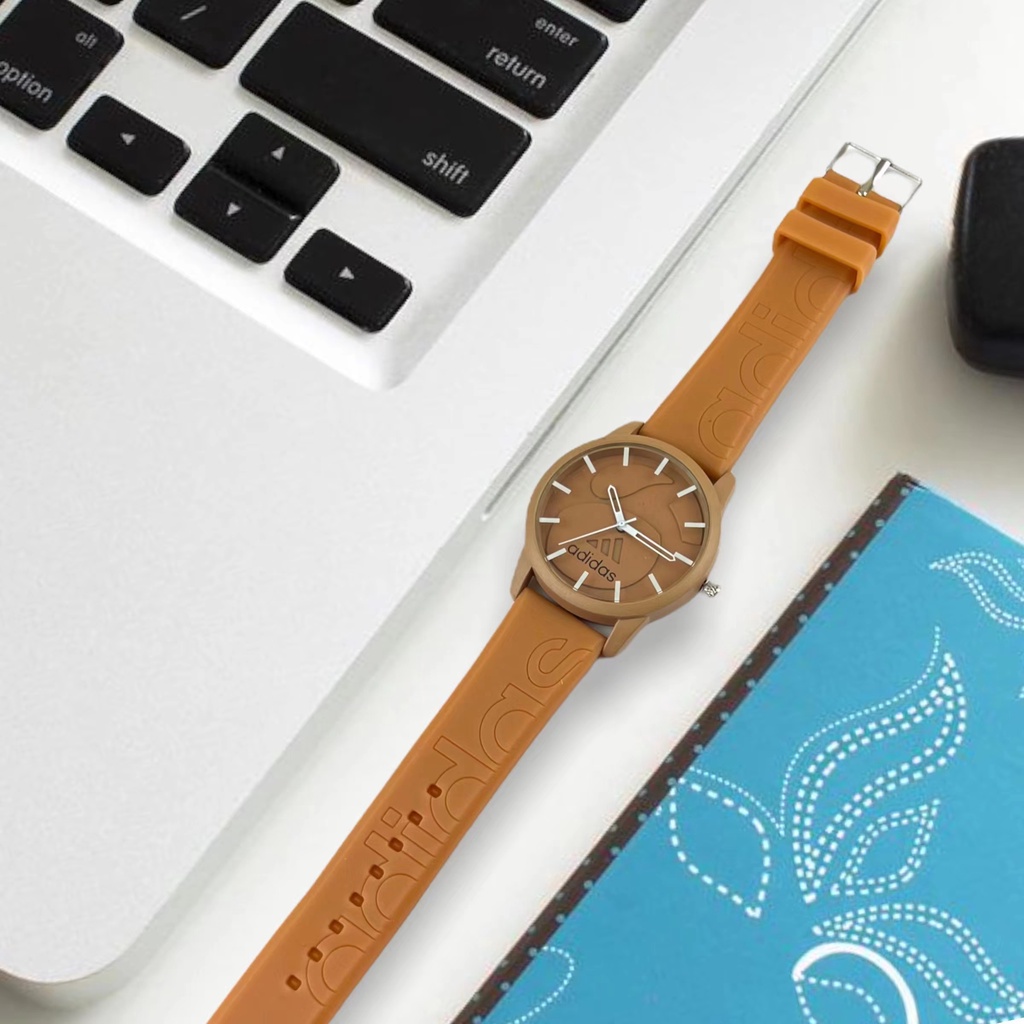 COD✅Jam Tangan Wanita Rubber Fashion Remaja Import Murah Watch Grosir W236