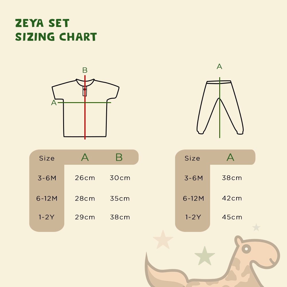 SETELAN BAYI DAN ANAK PUER'S ZEYA SET (SETELAN ANAK)