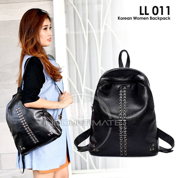 Tas Ransel Wanita LL-011/ Tas Wanita / Tas Import Murah / Tas Fashion Wanita Backpack Tas Cewek