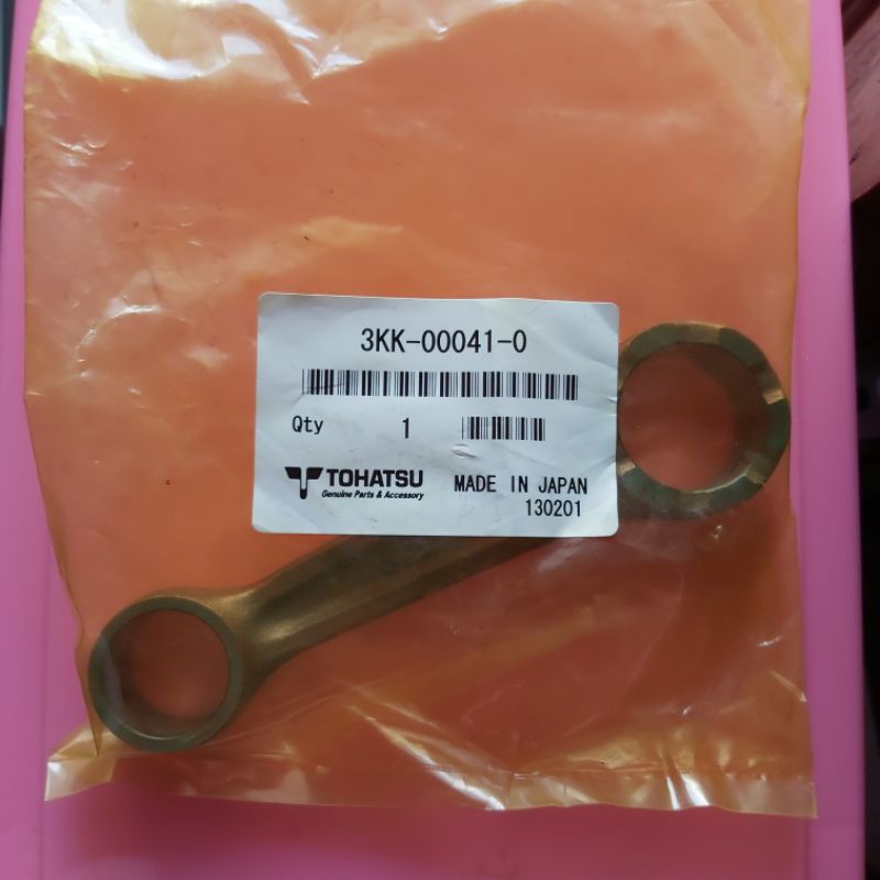 Stang seher / connecting rod mesin tempel Tohatsu 30pk. Asli