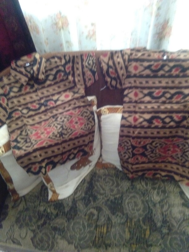 Baju Batik Couple Anak Cowok Cewek Umur 4-11th