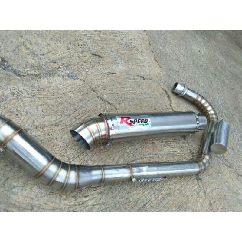 knalpot Rspeed leher power boom Tiger Mega pro GL pro CB clasik