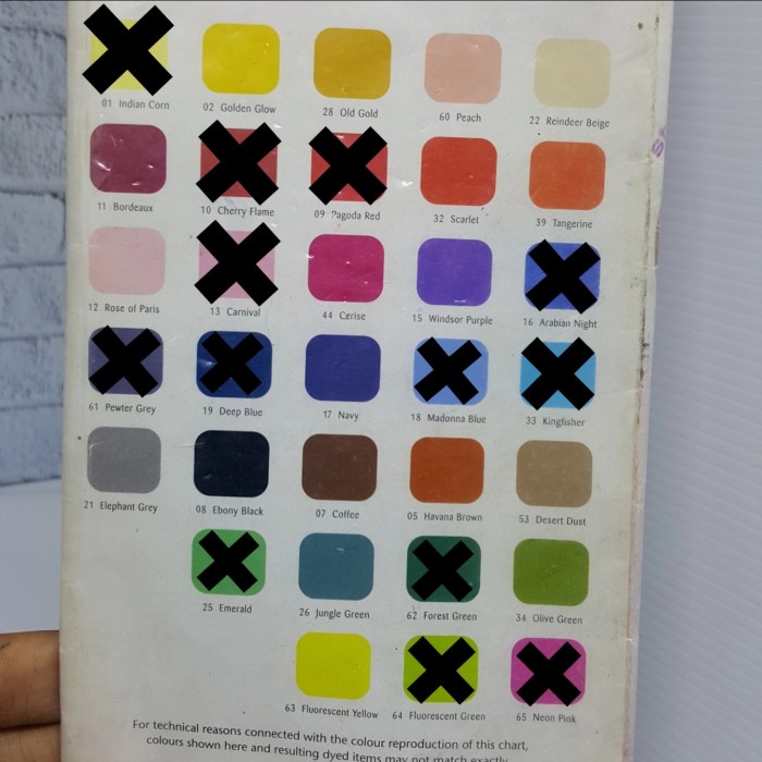 PASHMINA- DYLON DILON WANTEK PEWARNA PAKAIAN TEKSTIL TEXTILE KAIN BAJU KANCING -PASHMINA.