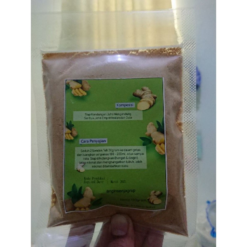

Jahe merah BUBUK Mbah parjo