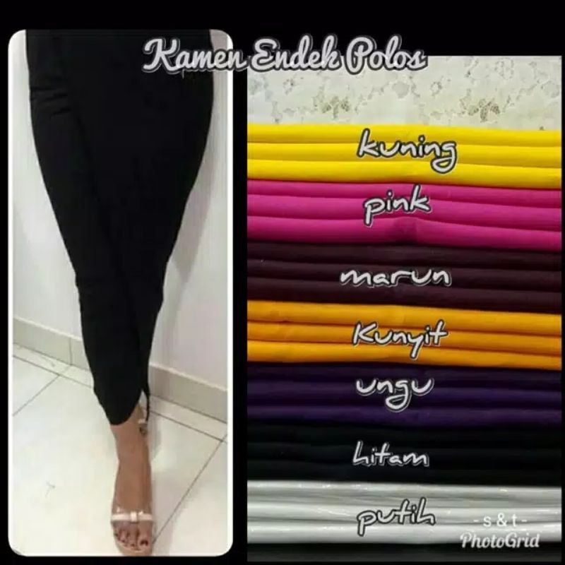 kamen katun endek polos