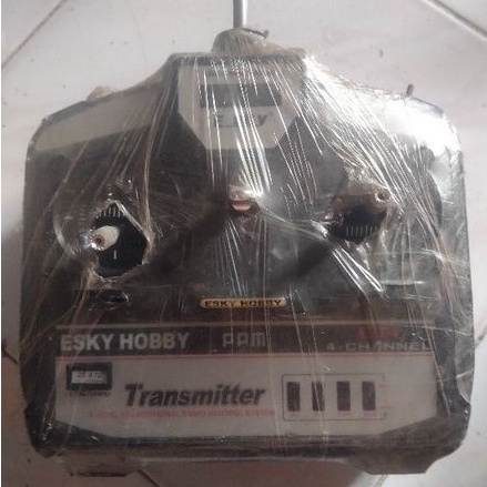 Remote E-sky ET-4 ( PPM ) tanpa RECEIVER freq 35.870Mhz  4Chanel Bawaan Helicopter E-sky Honeybee da