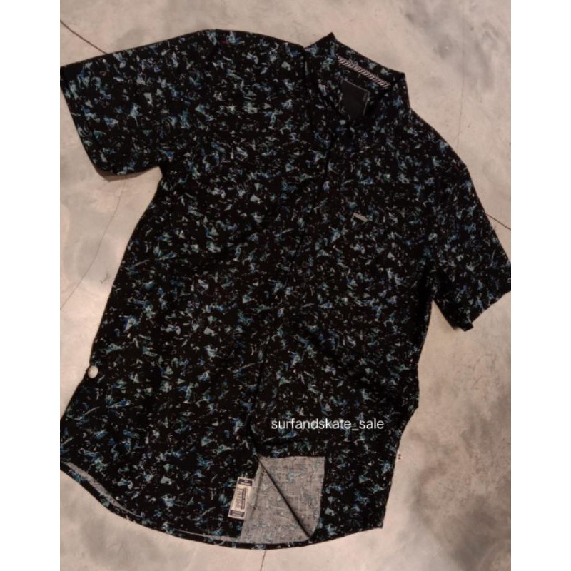 Kemeja pria Spyderbilt motif Lengan pendek