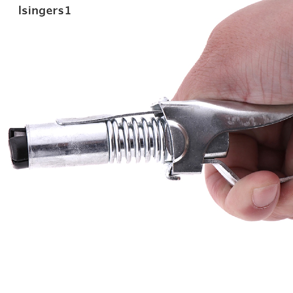 (lsingers1) Grease gun NPT 1 / 8 &quot;zerk 10000psi Mudah Dipasang