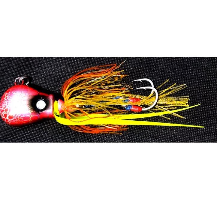 Original Light Inchiku Setan Jig Glow In The Dark UV Bright Colour 60gr 80gr 100gr Metal Jig