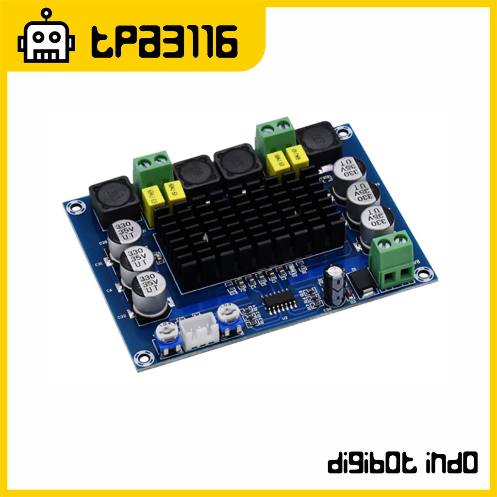 TPA3116 2x120W Stereo Amplifier - TPA TPA3116D2