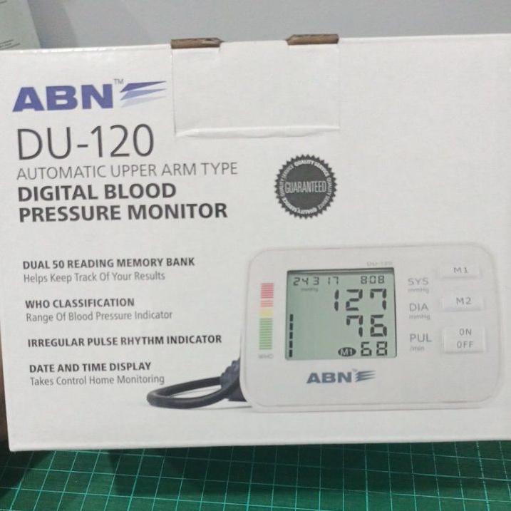 Tensimeter Digital ABN DU120 Blood Pressure Monitor