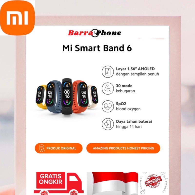 XIOAMI Mi Smart Band 6