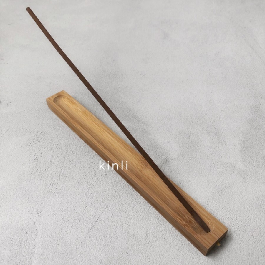 vansha bamboo incense stick holder tempat dupa bambu