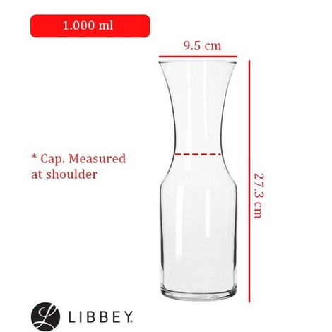 Juice Decanter/ Carafe/ Wine Decanter 1000ml - Libbey 795