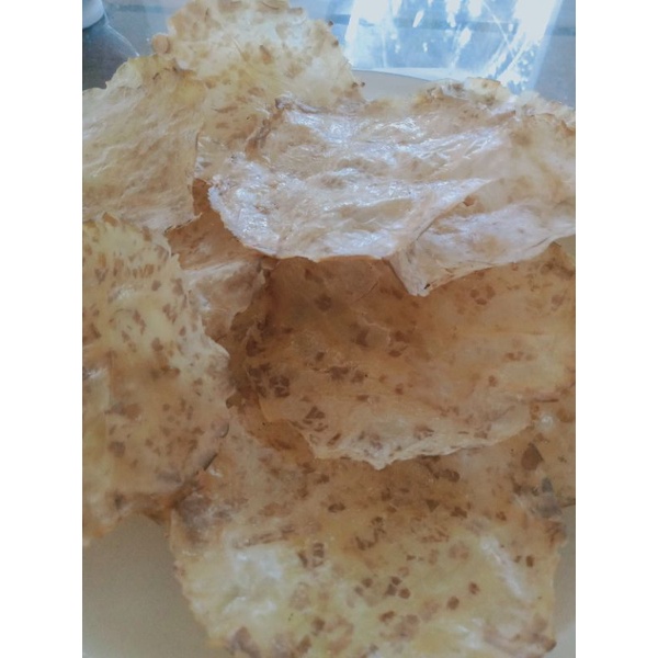 

KRUPUK JENGKOL PADANG PARIAMAN ASLI JENGKOL TUA 500 GR(110-120 lembar)