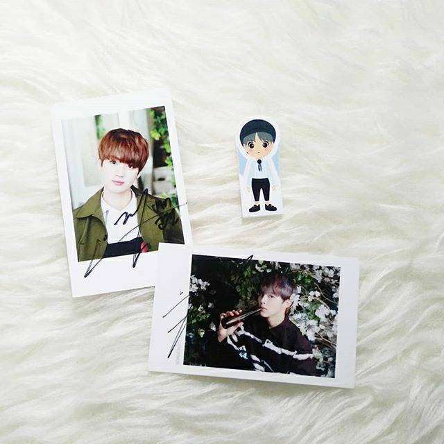 EXCLUSIVE SIGNED PHOTOCARD UP10TION Kogyeol/Wooshin from MWAVE