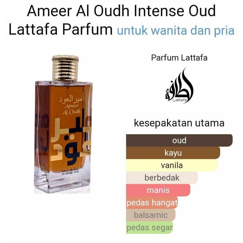 Parfum Ameer Al Oudh intense oud
