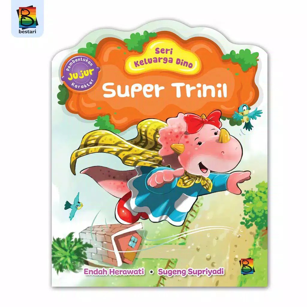 Buku Cerita Anak - Seri Keluarga Dino - Cerita Bergambar (Cergam) Fiksi-Super Trinil