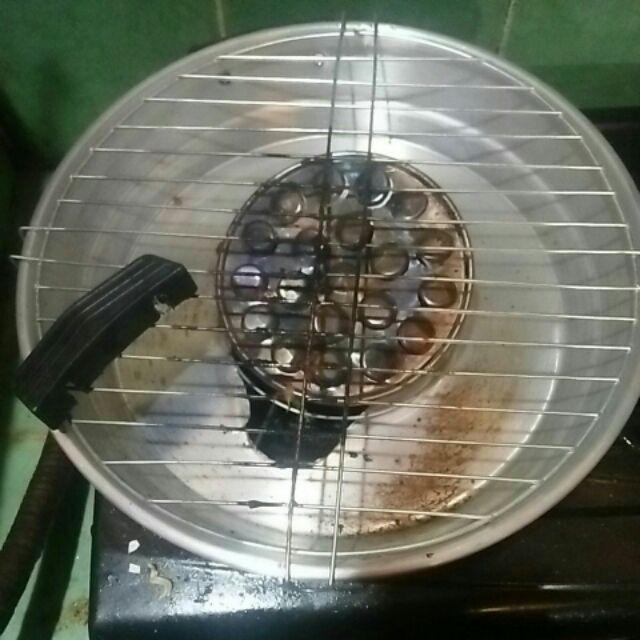 Grill Pemanggang/tempat Bakar Sate, Sosis,makanan( 2 Set /kg )..