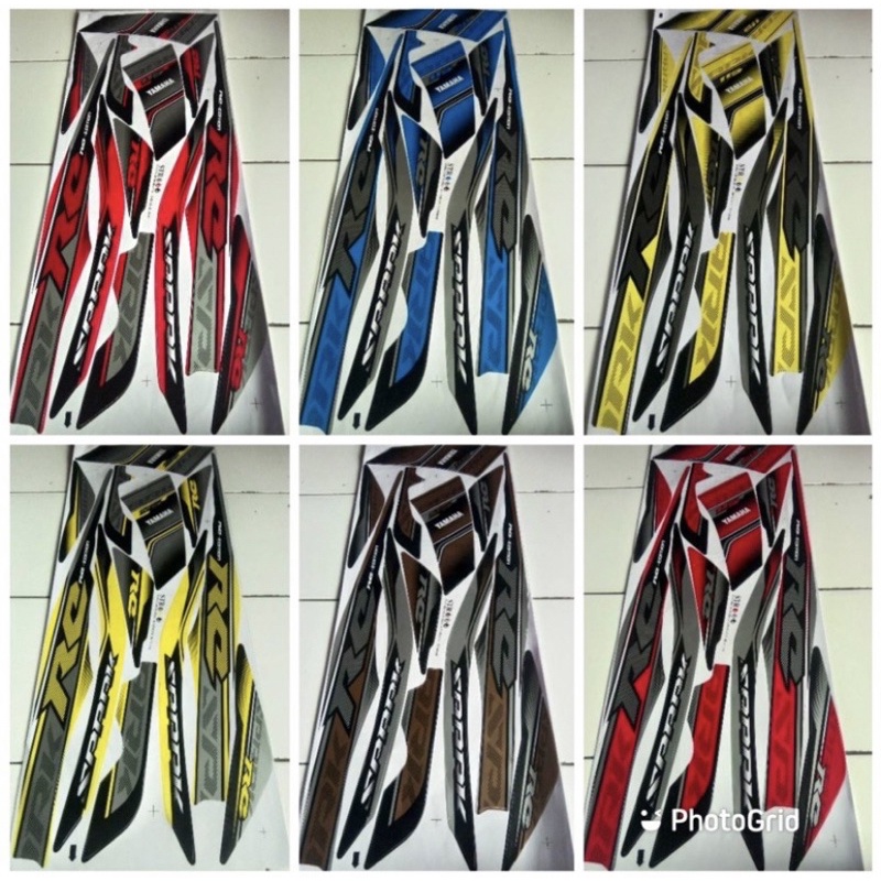 (COD) Striping Stiker Variasi Thailand Motor Jupiter Z1 - Spark RC