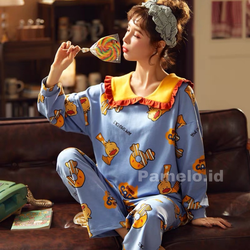 Pamelo Piyama PP import fashion import Stelan Import Korea Style Stage1 Baju Tidur Import / Premi / PPremi