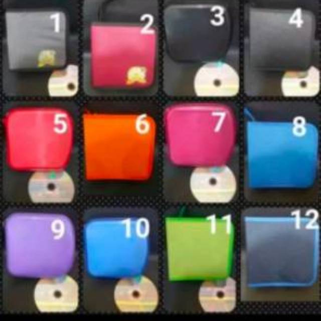 Tempat Album Tas Penyimpan Kepingan Dics Dvd Vcd Cd Mp3 Dll Shopee Indonesia