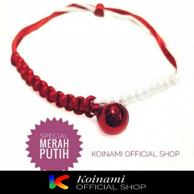 KALUNG KEPANG SPECIAL MERAH PUTIH / lonceng / collar / pet / acc hewan / cat / kucing