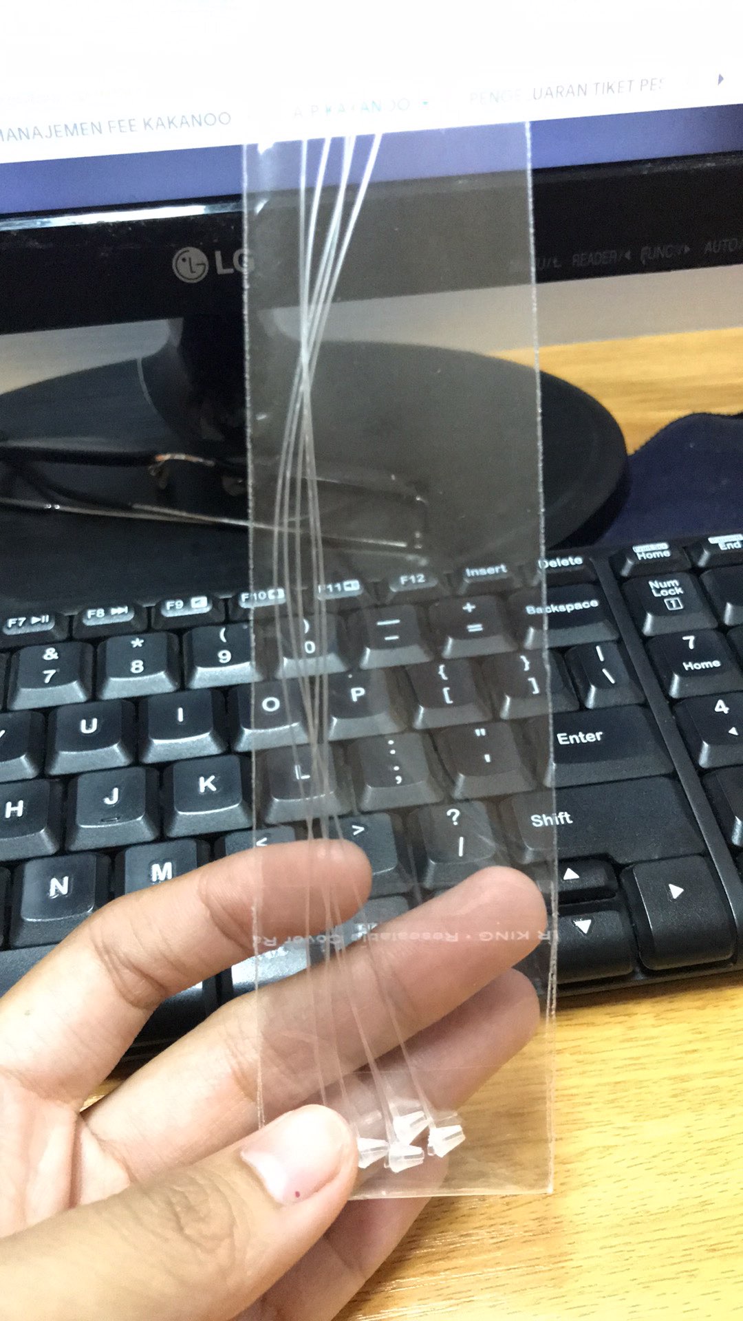 5 Pcs Tali Kabel Pengikat Model Self-locking Bahan Plastik Warna Putih