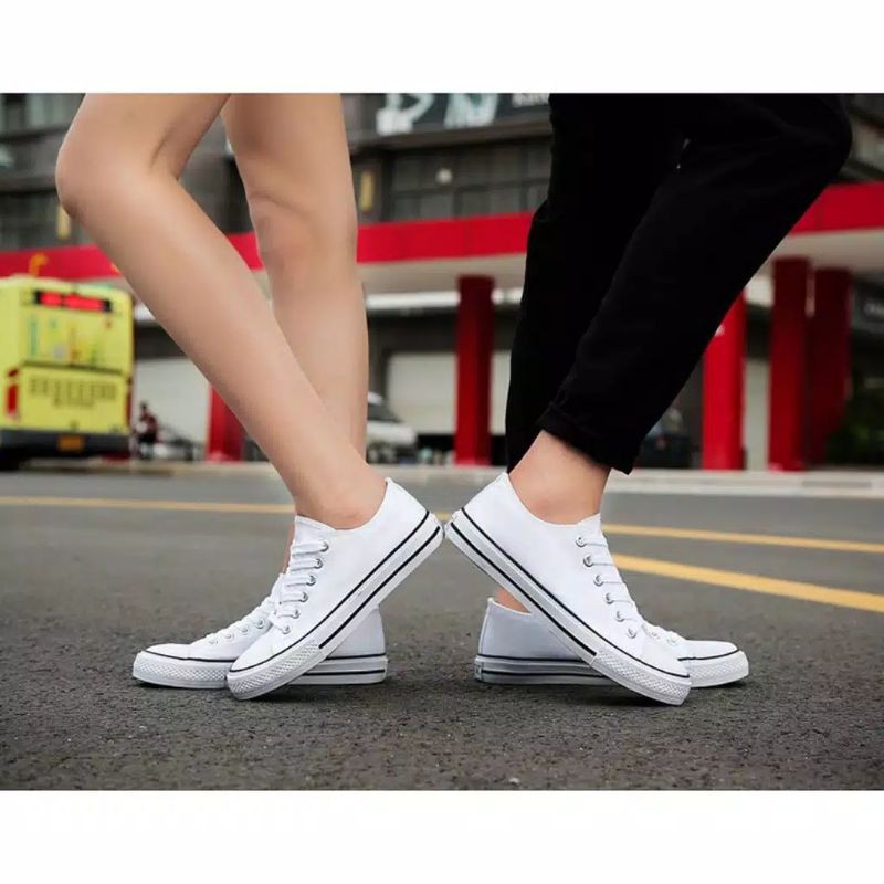 Sepatu sneaker couple Converse klasik 2psg/TANPA BOX