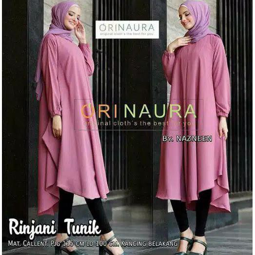 DISKON RINJANI TUNIK - FLOTTILICIOUS / TUNIK MURAH / TUNIK KEKINIAN / TUNIK BANDUNG / GROSIR BAJU ONLINE