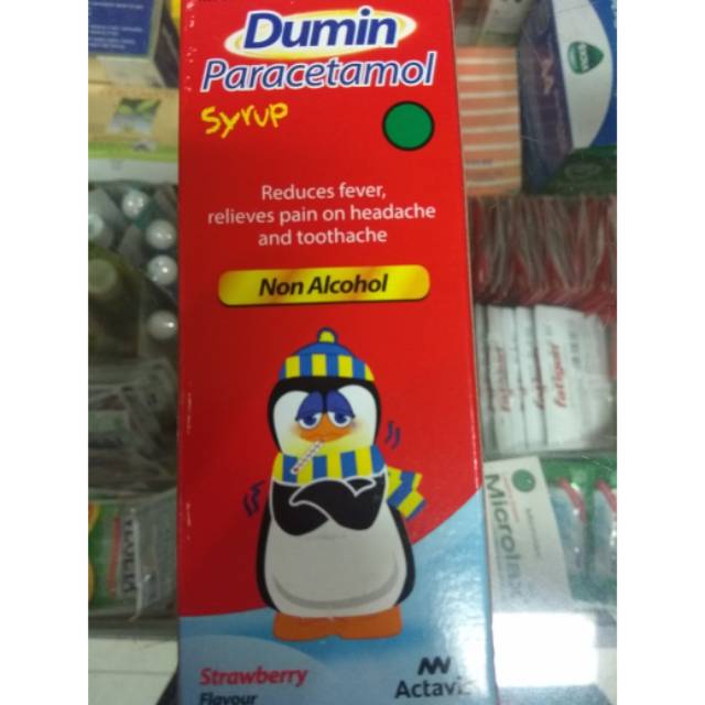 Dumin Sirup 60ml Obat Demam Penurun Panas Anak