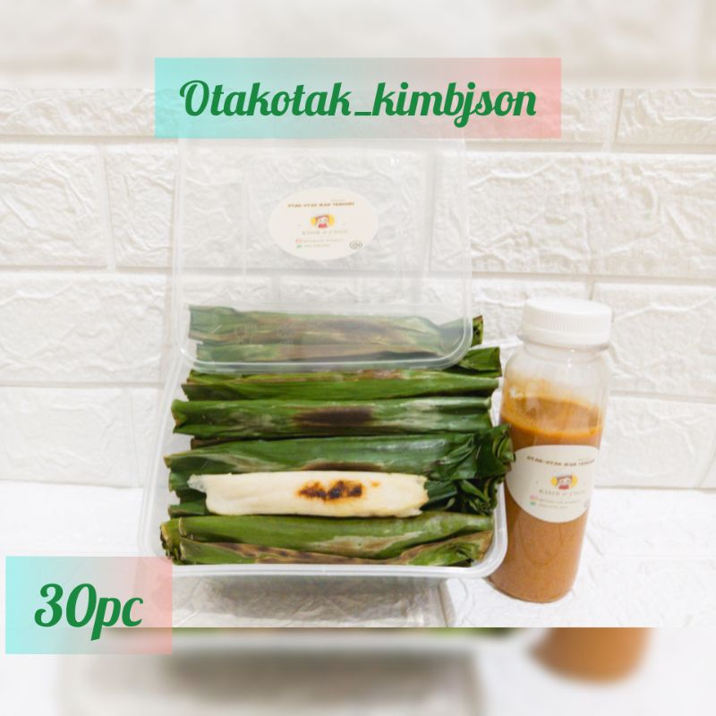 

OTAK OTAK IKAN TENGGIRI ISI 30PC FRESH FOOD