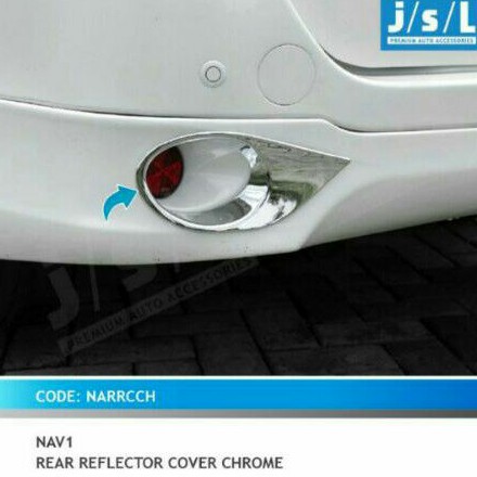 garnish cover ring reflektor Toyota Nav1 chrome