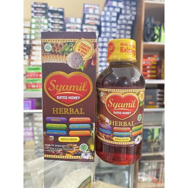 

Syamil Dates Honey Herbal 200 ml | Madu Syamil Herbal 200 ml