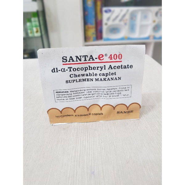 Santa-e 400/ Vitamin E/ Suplemen Makanan