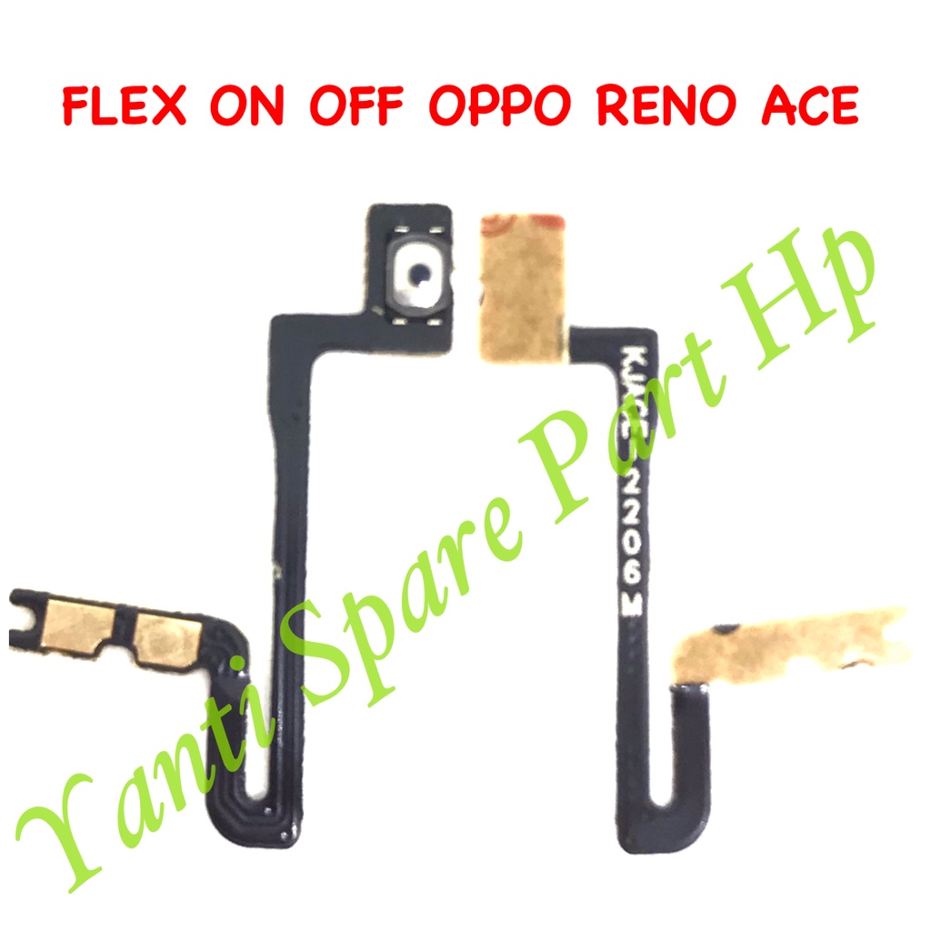 Flexible On Off Oppo Reno ACE Original Terlaris New