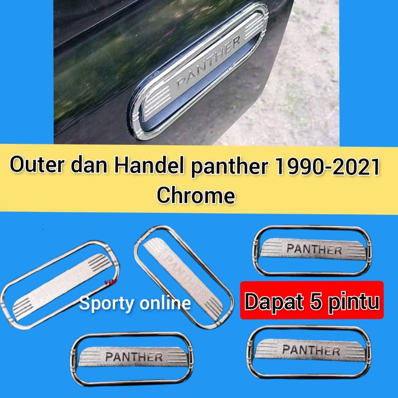 outer dan handel panther 1990 - 2021 chrome